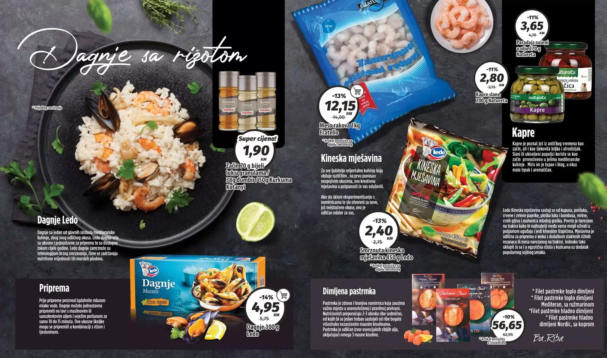 zin plus. bingo snizenje. bingo akcija. bingo popust.  smrznuta hrana