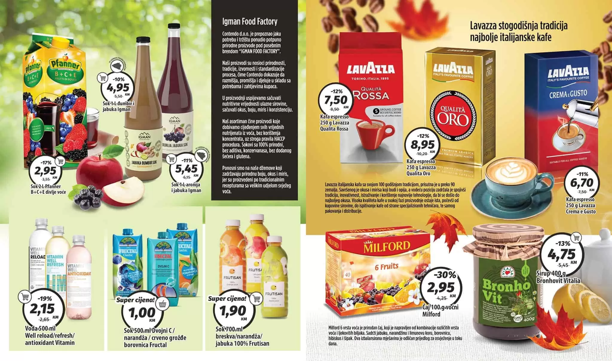 zin plus. bingo snizenje. bingo akcija. bingo popust.  kafa