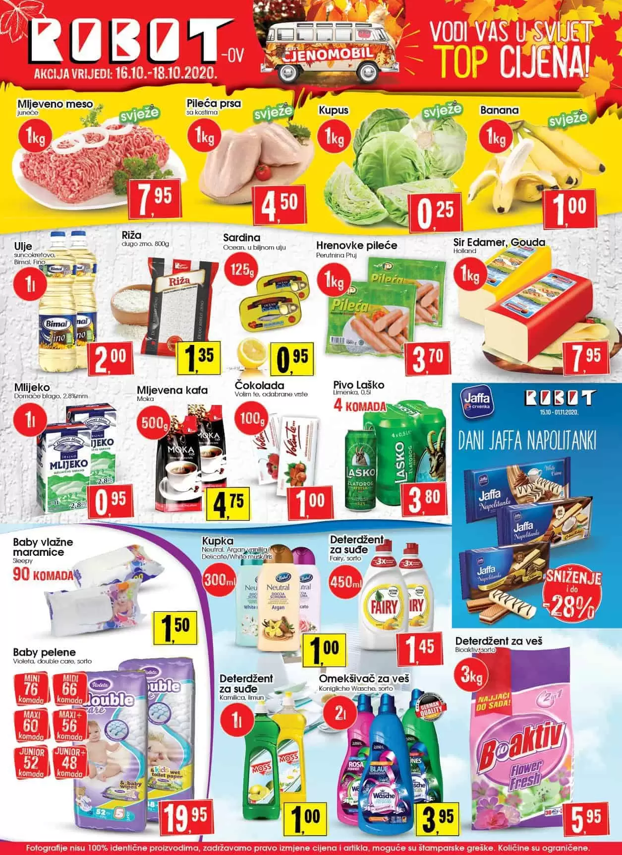 robot akcijski katalog. robot vikend akcija. snizenje. popust. 