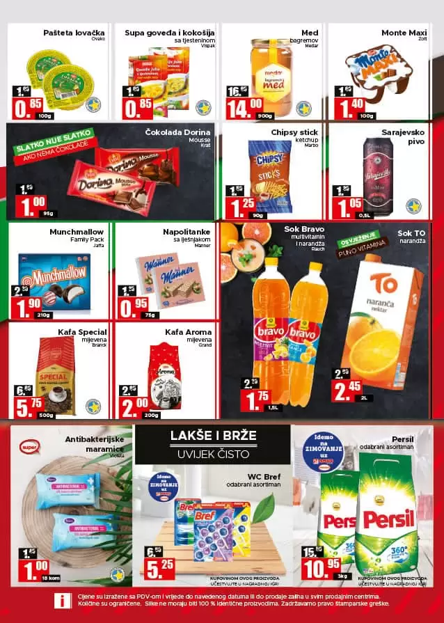 Amko vikend akcija. amko snizenje. amko kupujmo domace. amko nagradna igra. amko popust. najnize cijene. 