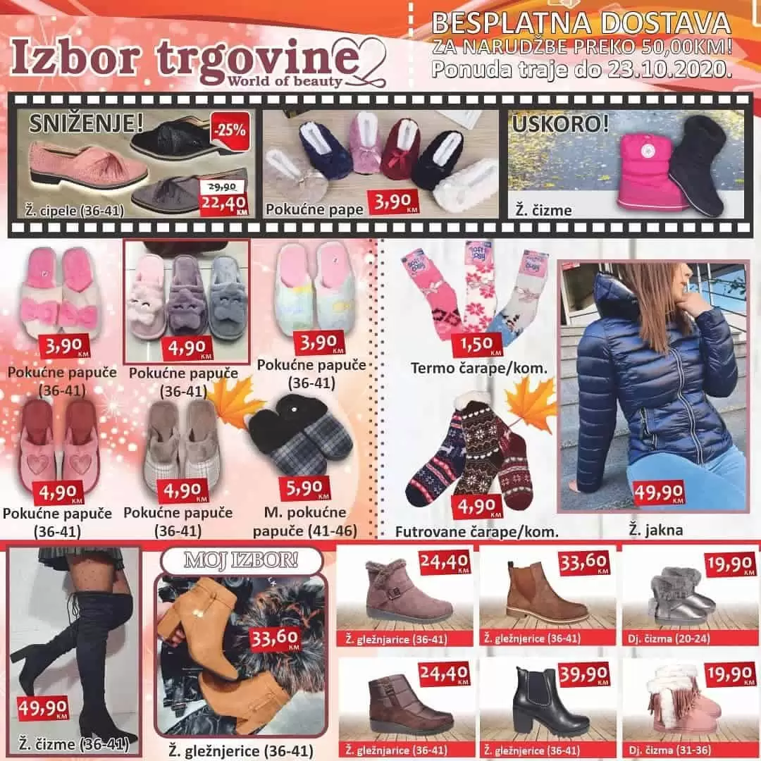 izbor trgovine akcijski katalog. snizenje. akcija. popust.