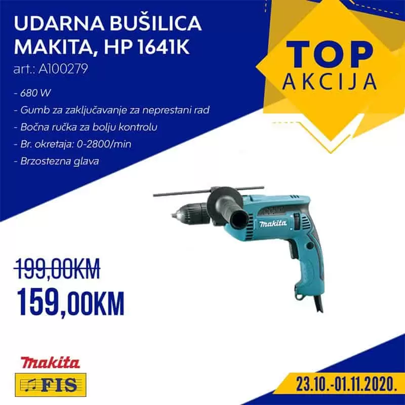 fis akcija. fis snizenje. fis popust.  busilica. 