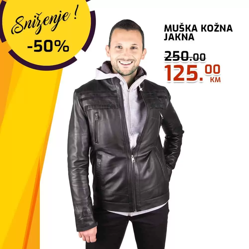fis sniženje 50% kozne jakne. muska kozna jakna. zenska kozna jakna.