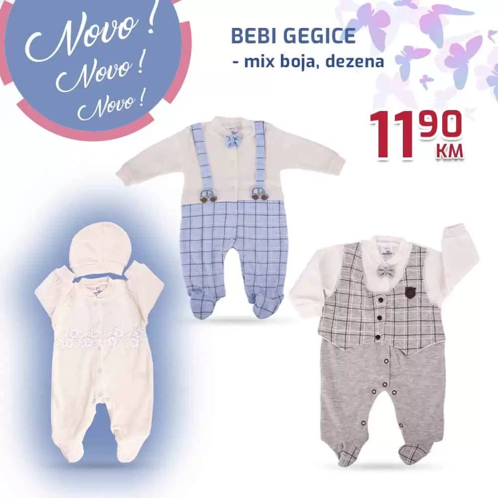 gegice za bebe. bgdje kupiti odjecu za bebe ebi gegice.