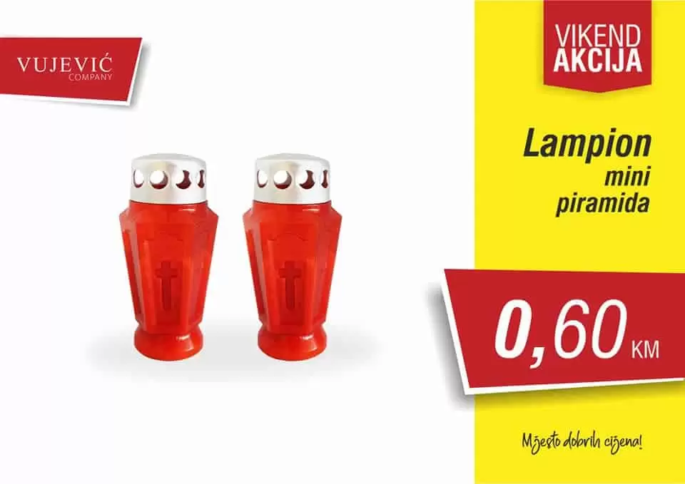 vujevic company. vujevic vikend akcija.  lampioni