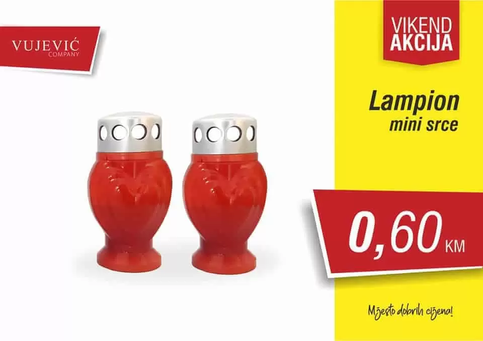 vujevic company. vujevic vikend akcija.  lampioni