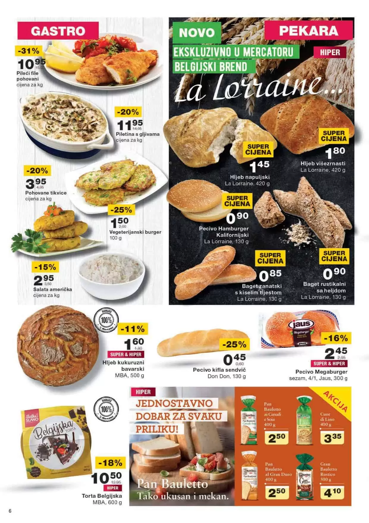 mercator katalog. mercator lozionicka. mercator akcija. mercator popust.  gastro odjel