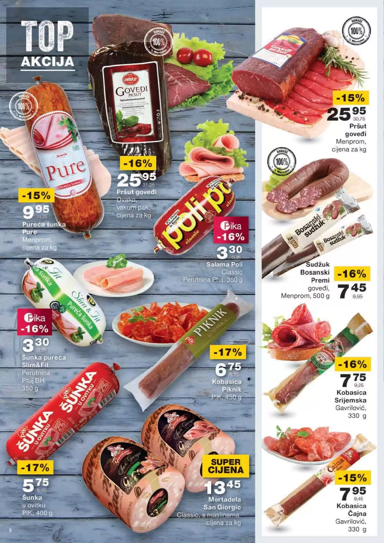 mercator katalog. mercator lozionicka. mercator akcija. mercator popust.  mesne preradjevine