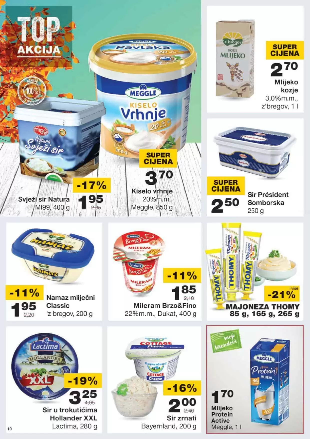 mercator katalog. mercator lozionicka. mercator akcija. mercator popust.  mlijeko jogurt.