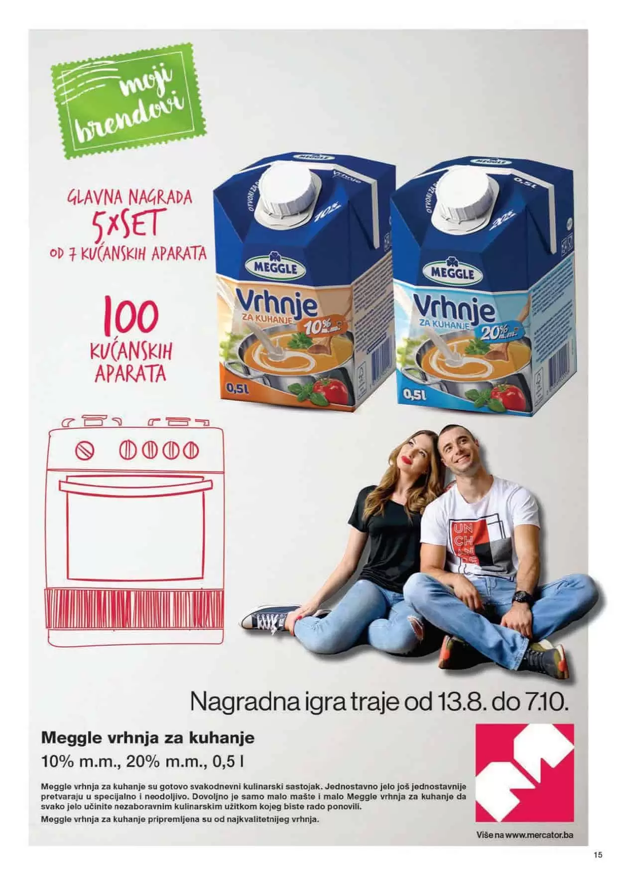 mercator katalog. mercator lozionicka. mercator akcija. mercator popust.  meggle mlijeko