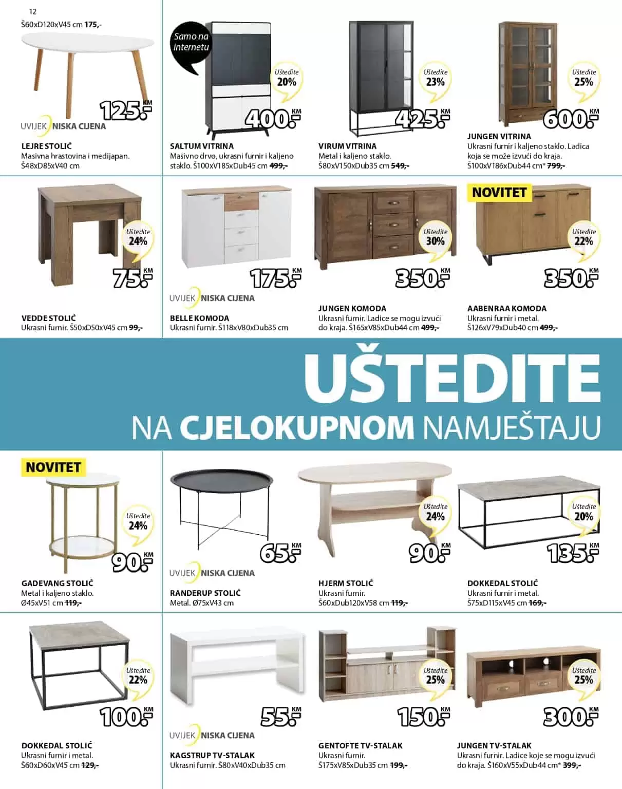Jysk akcijski katalog. snizenje. popust. Jysk madrac, Jysk rasporodaja.
