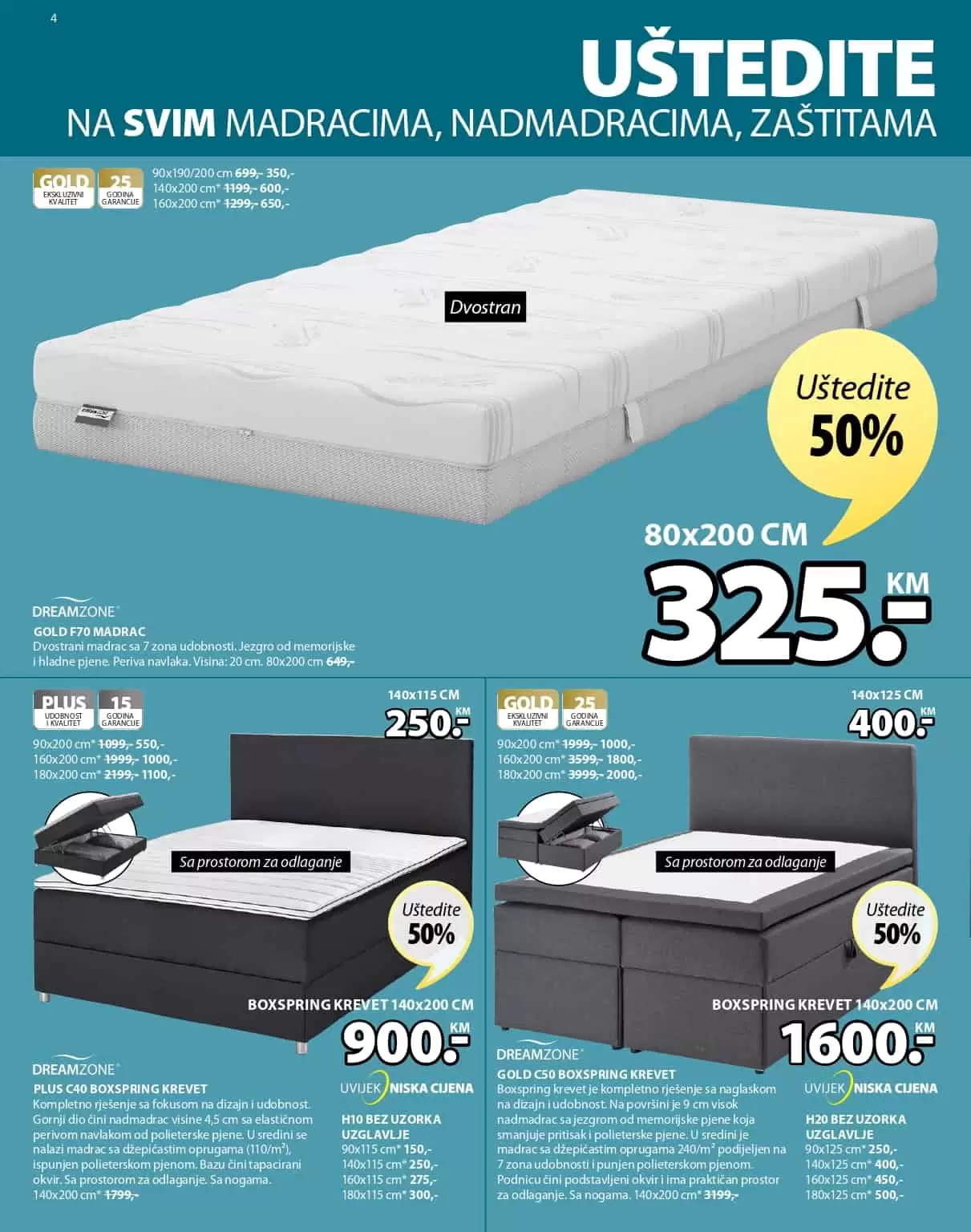 Jysk akcijski katalog. snizenje. popust. Jysk madrac, Jysk rasporodaja.