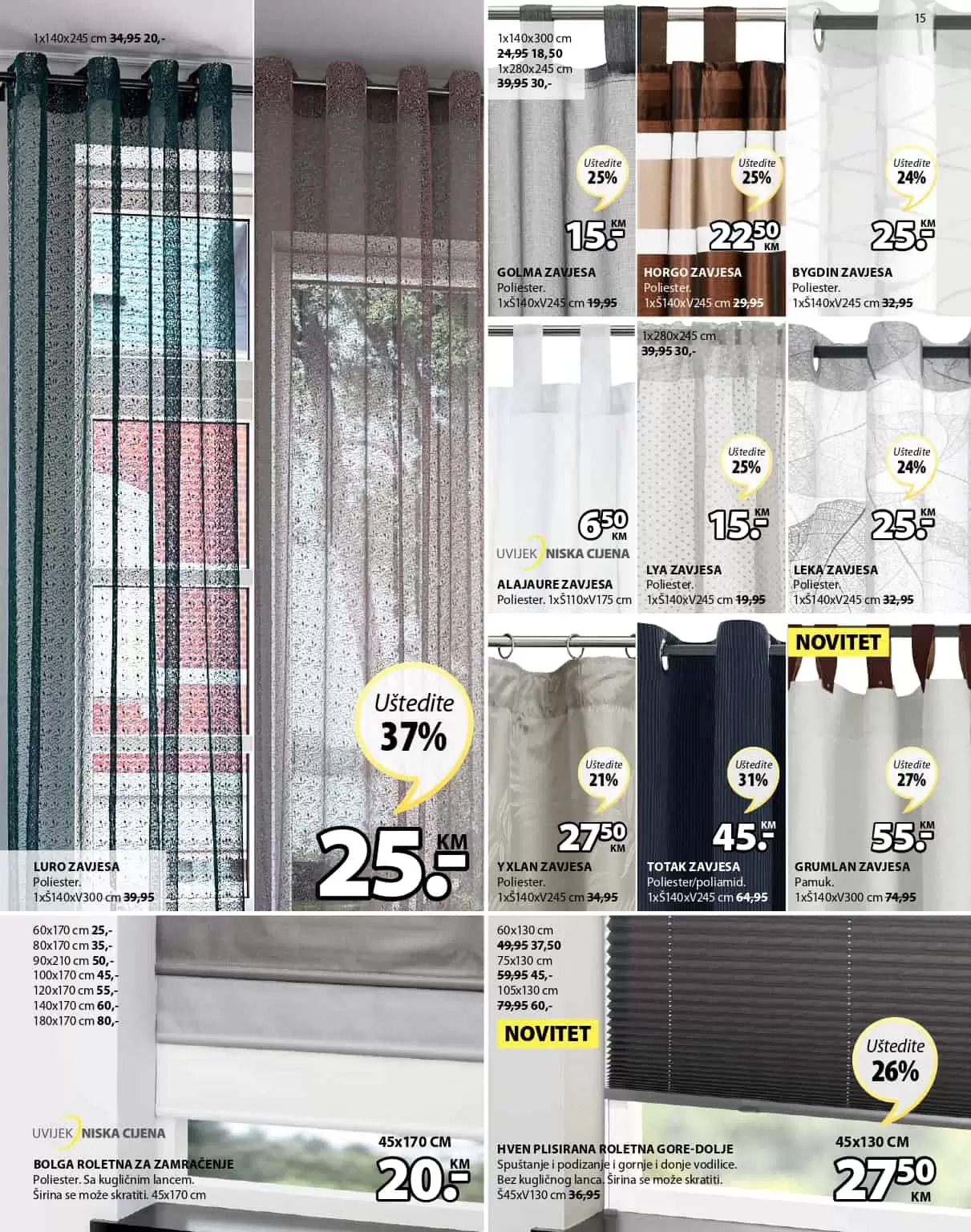 namjestaj- jysk. fis. zavjesa. koncana zavjesa.