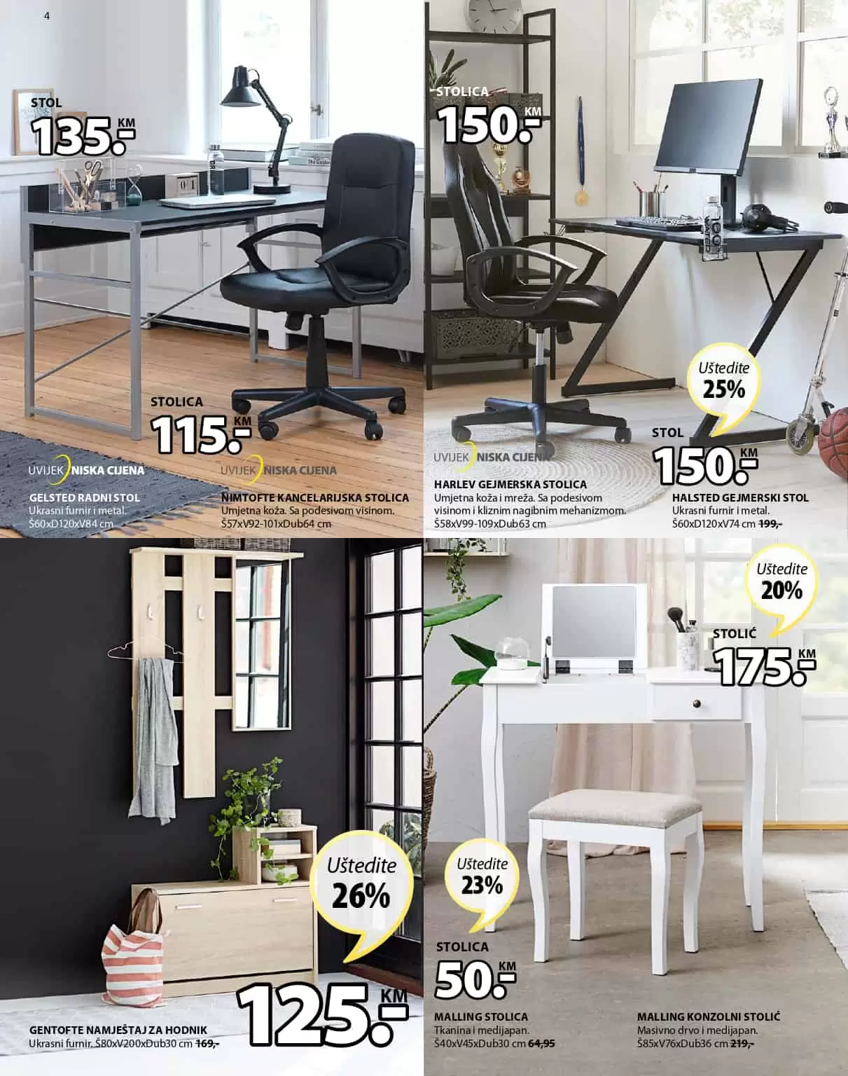 jysk akcijski katalog. jysk raspodaja. jysk snizenje. jysk popust. kancelarijski namjestaj,