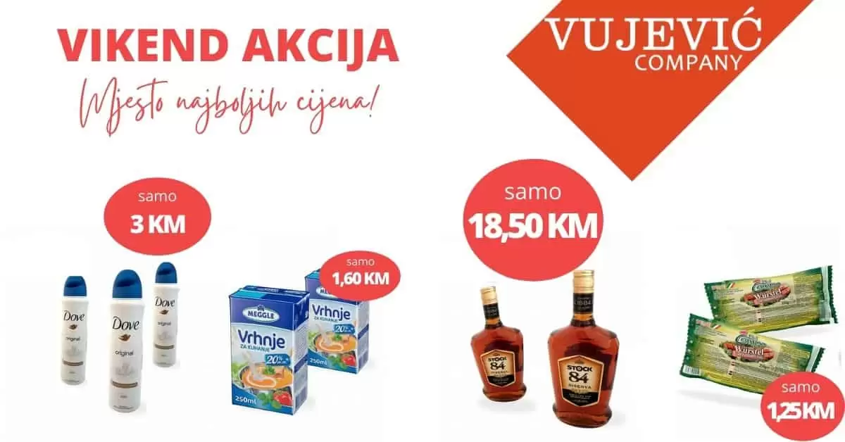vujevic katalog. vujevic akcija. vujevic zenica. vujevic snizenje. dove deo