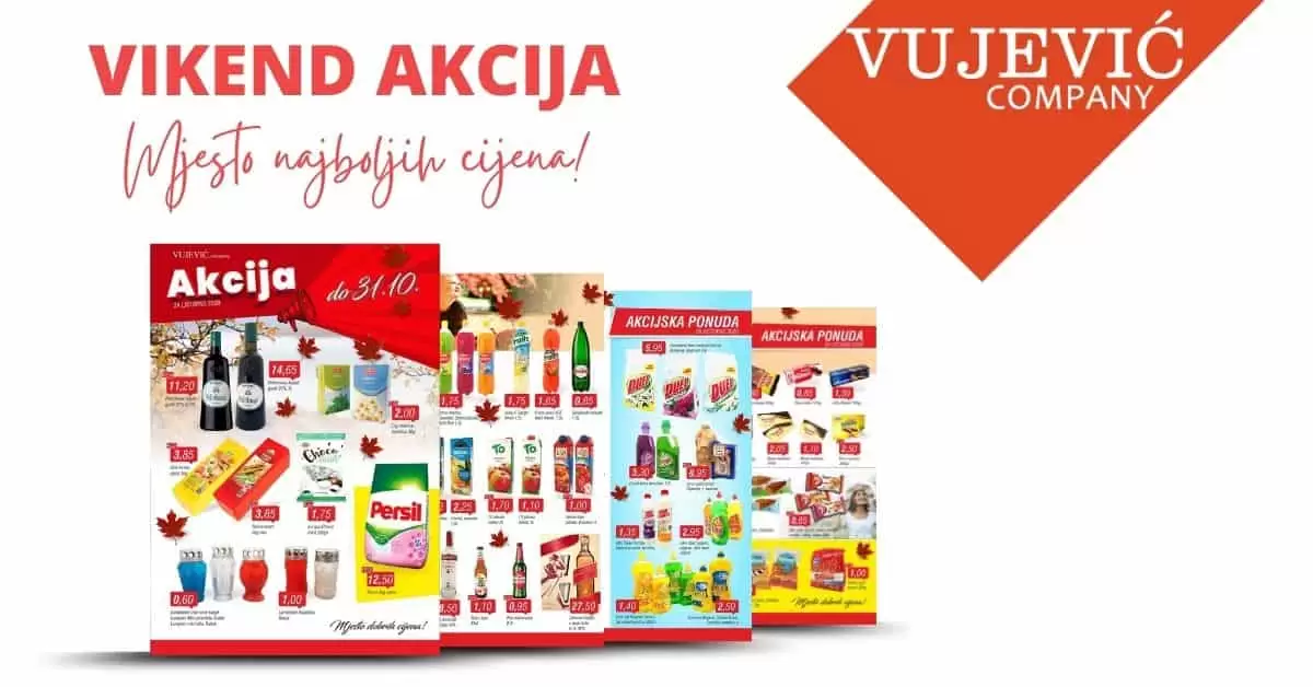 vujevic katalog. vujevic akcija. vujevic zenica. vujevic snizenje.