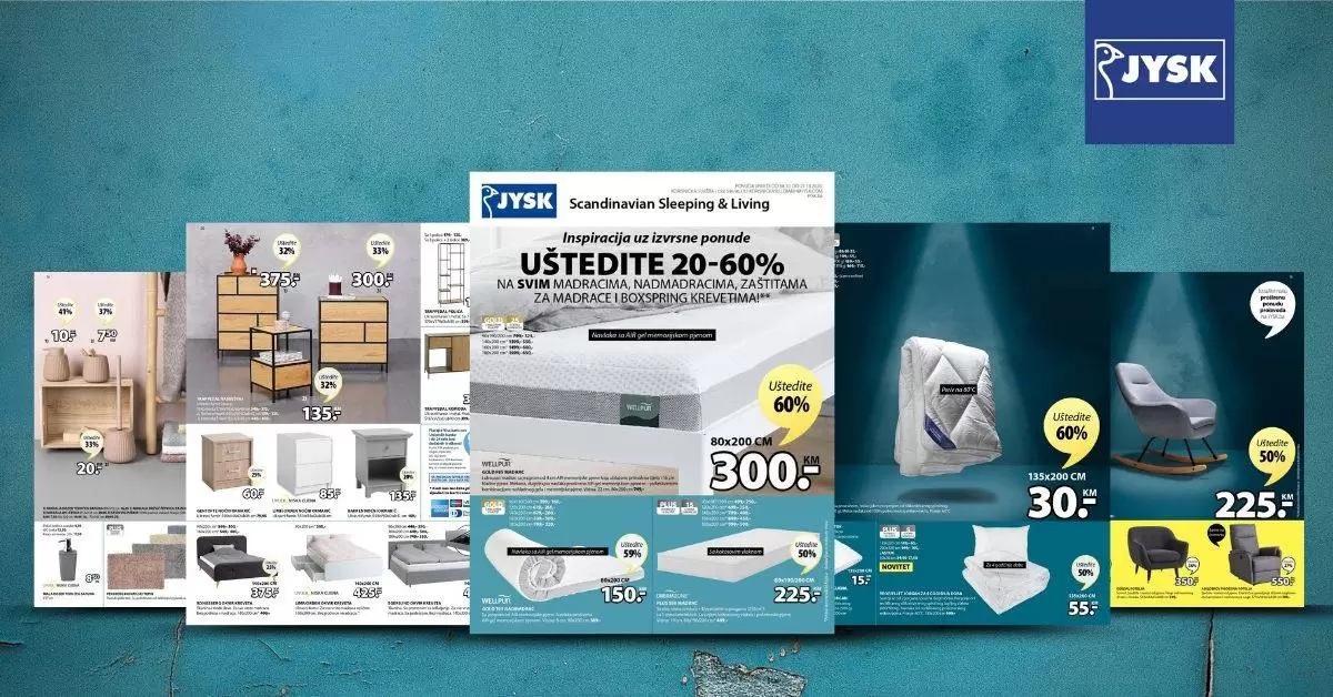 jysk akcijaki katalog. jysk snizenje. jysk popust.