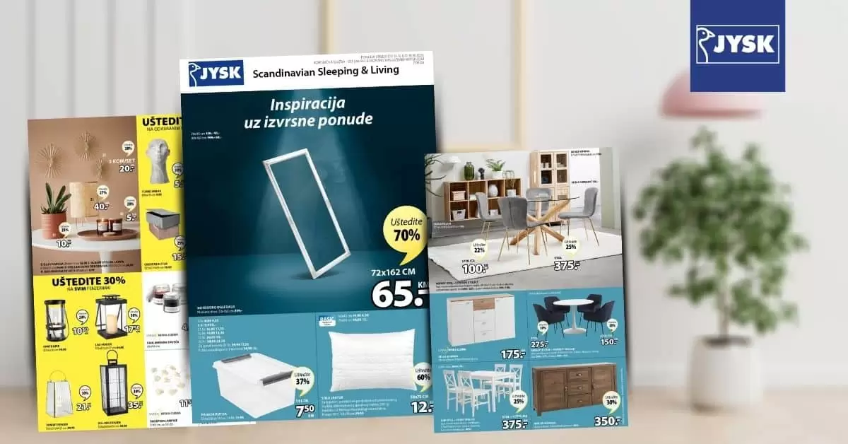 jysk akcijski katalog. jysk raspodaja. jysk snizenje. jysk popust. namjestaj
