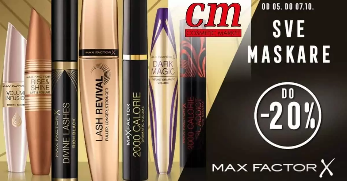 cm maskare. cm snizenje. cm akcija. cm popust. max factor. loreal. bourjois maskara. koja maskara je najbolja. maybelline maskara.