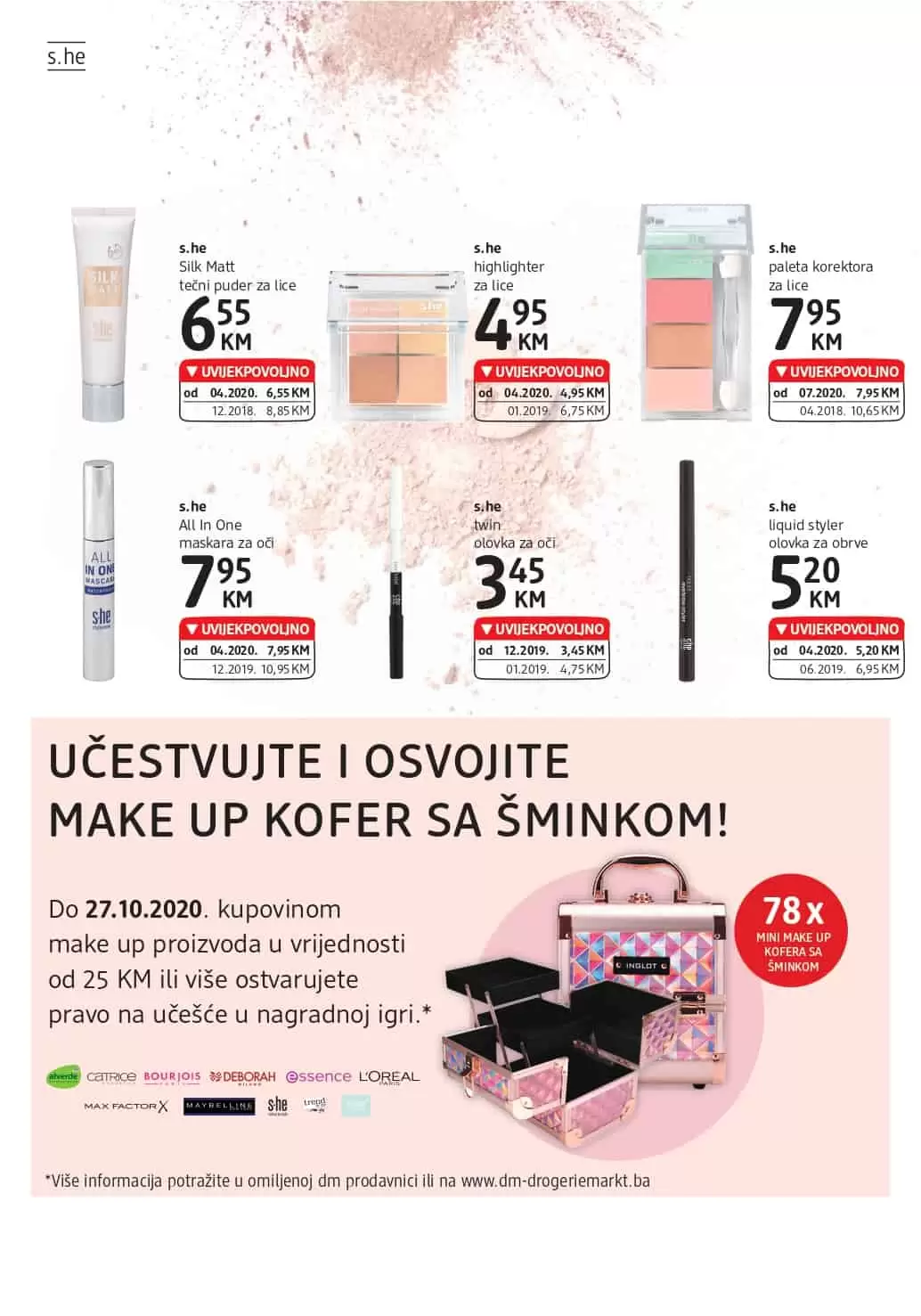 dm katalog. dm snizenje. dm akcija. dm popust. poklon set u dm-u