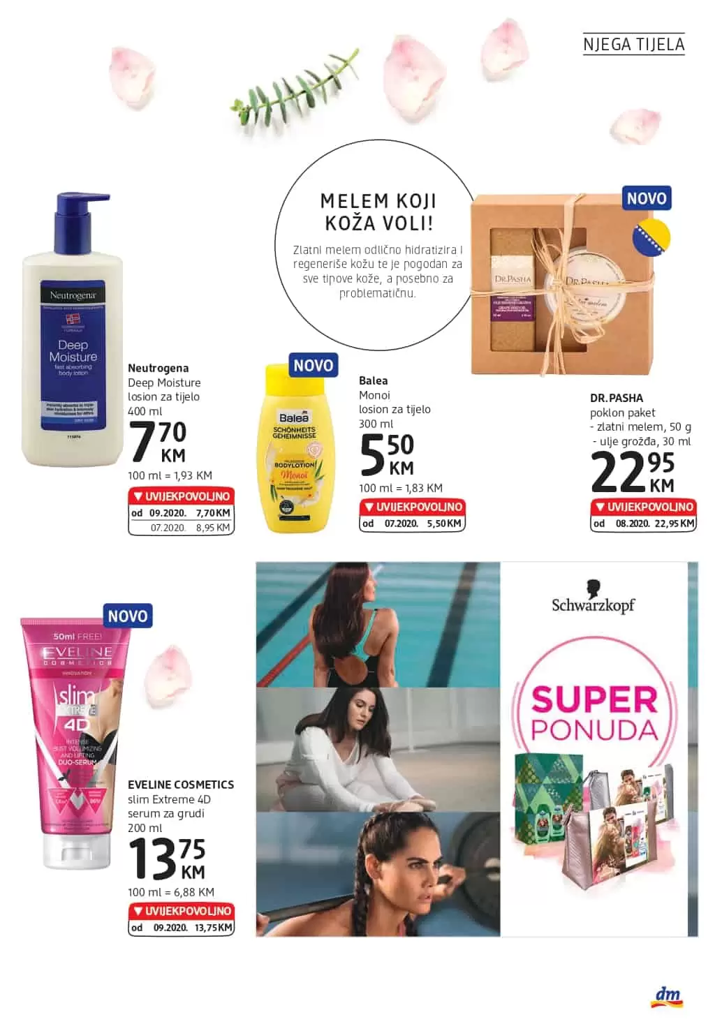 dm katalog. dm snizenje. dm akcija. dm popust. schauma sampon