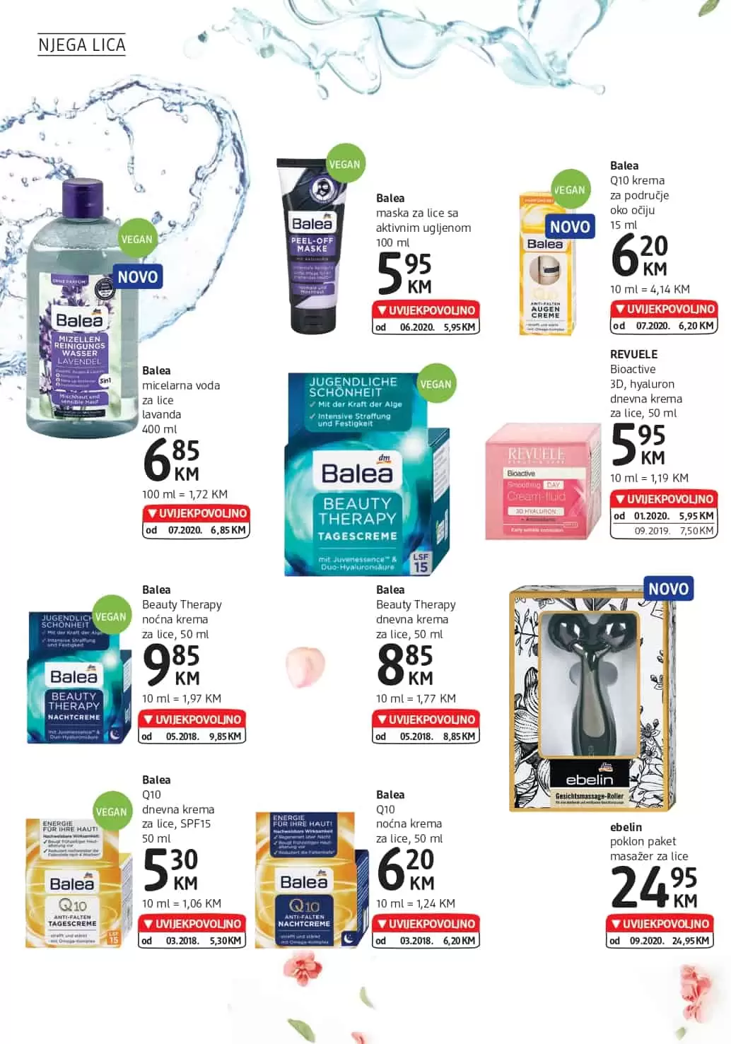 dm katalog. dm snizenje. dm akcija. dm popust. balea asortiman