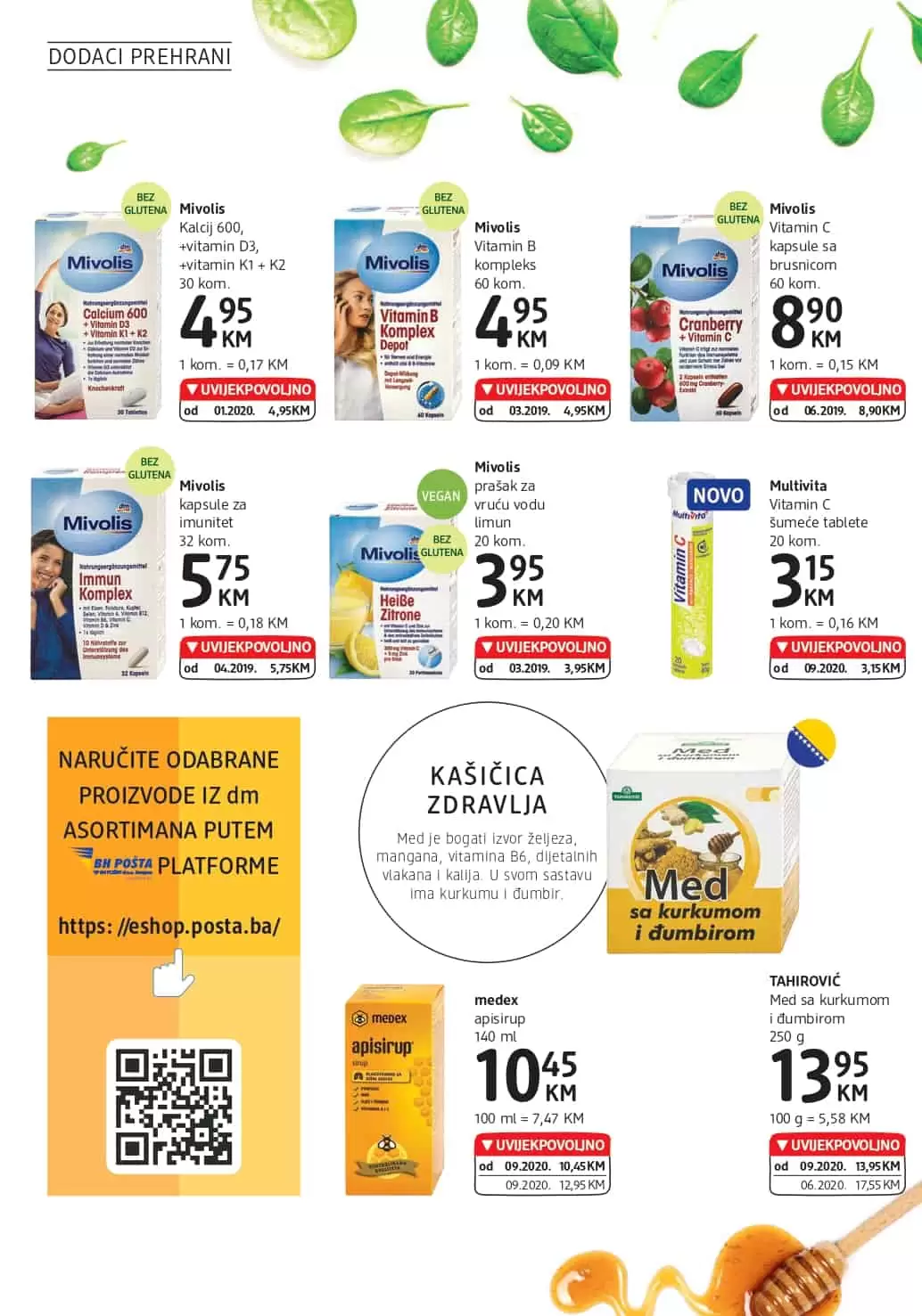 dm katalog. dm snizenje. dm akcija. dm popust. vitamini i minerali