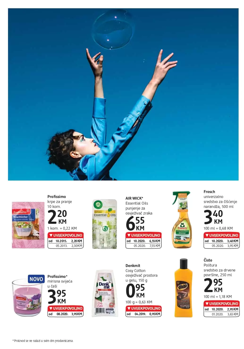 dm katalog. dm snizenje. dm akcija. dm popust. pampers, violeta.