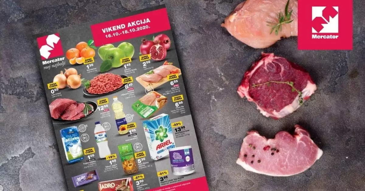 mercator kataloska akcija. mercator snizenje. mercator lozionicka.