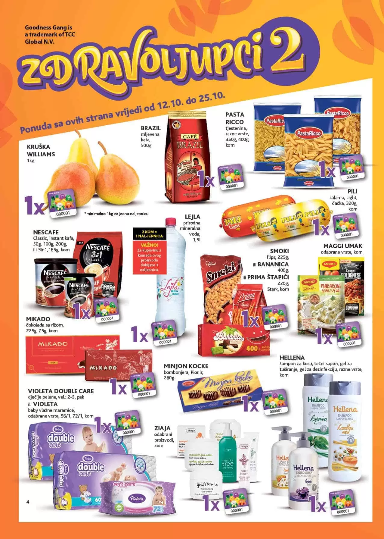 Konzum katalog. konzum skolski pribor. konzum akcija. 