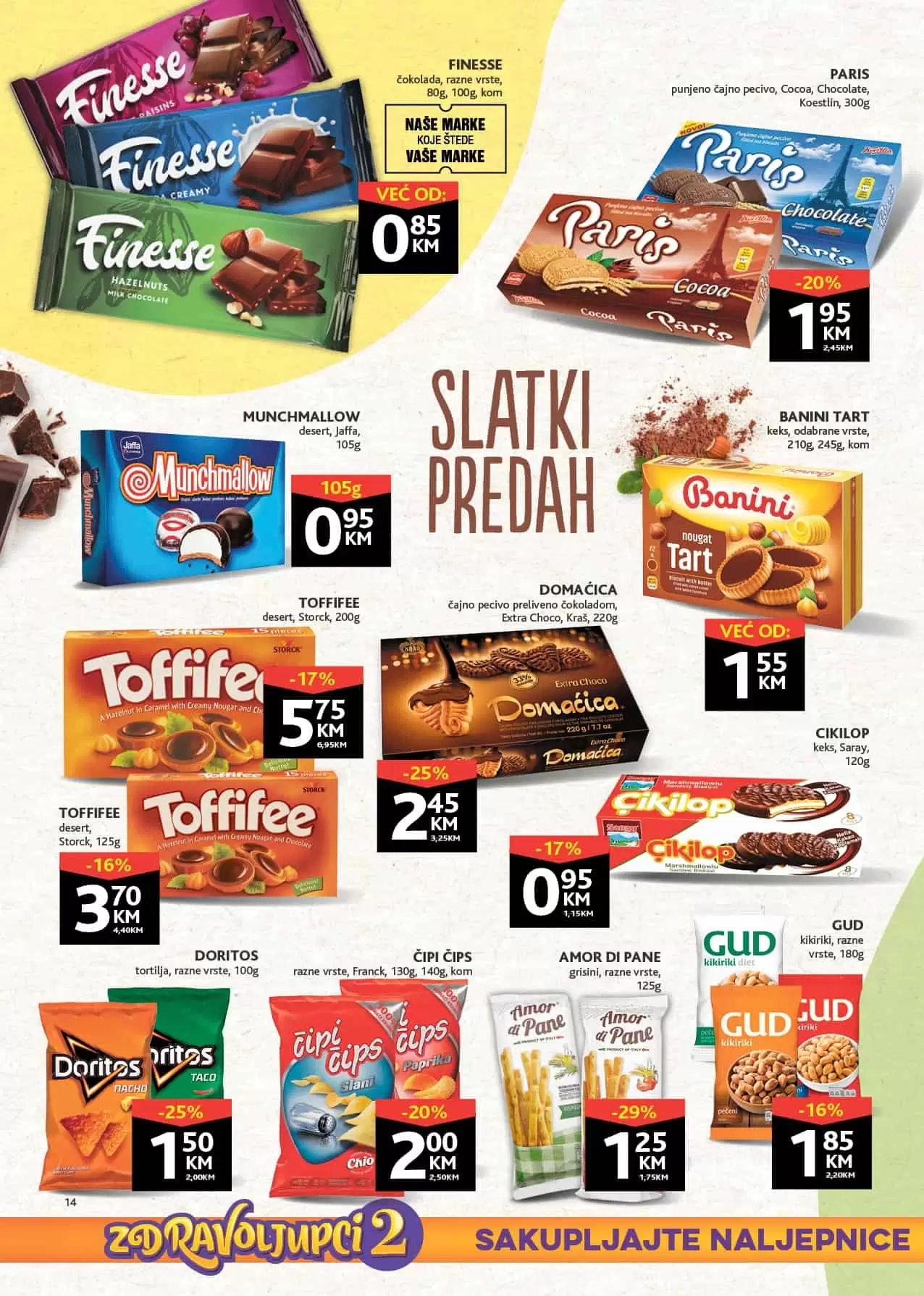 slatkisi. grickalice. akcija. snizenje. 