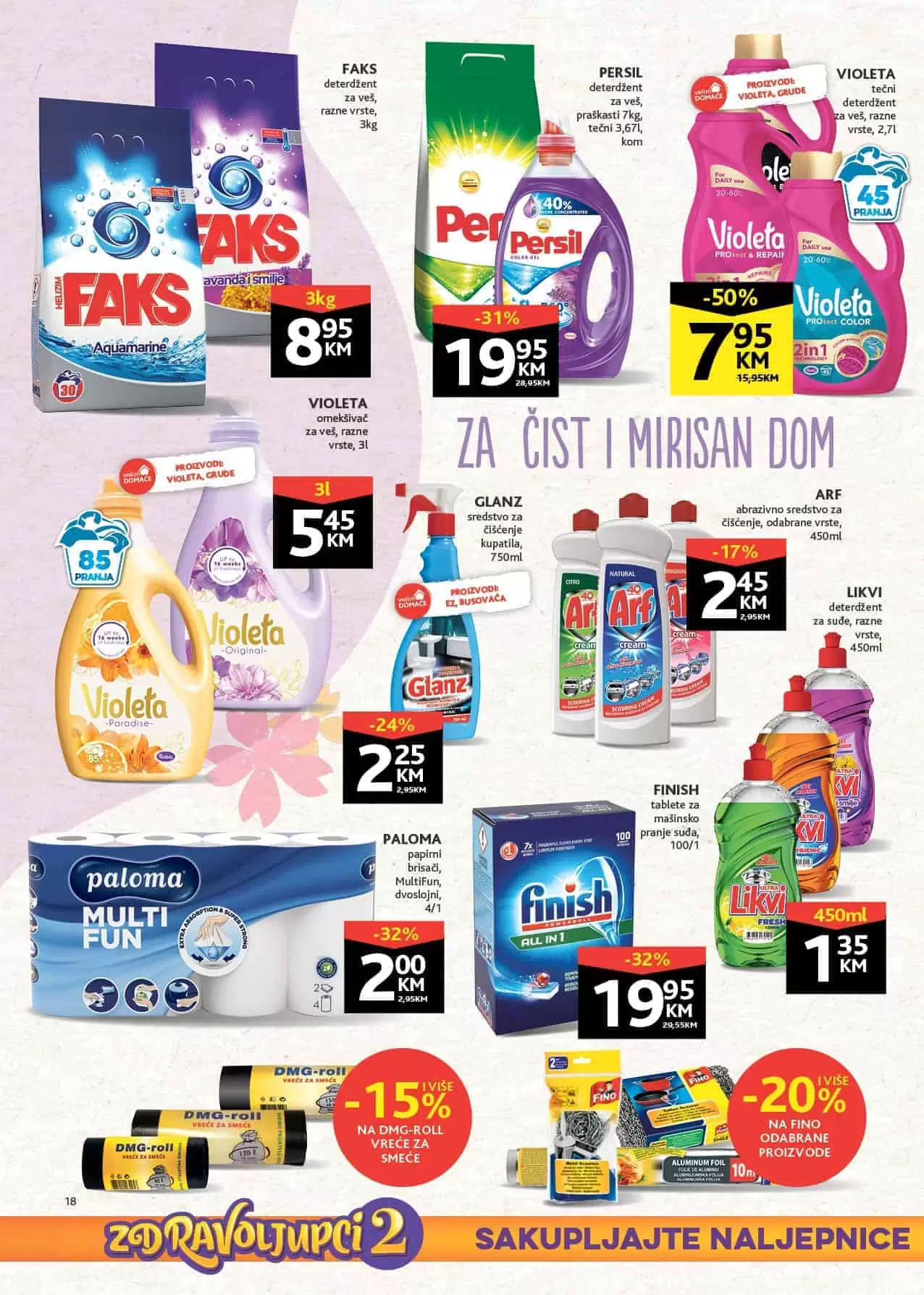 persil deterdzent. omeksivac. faks. somat