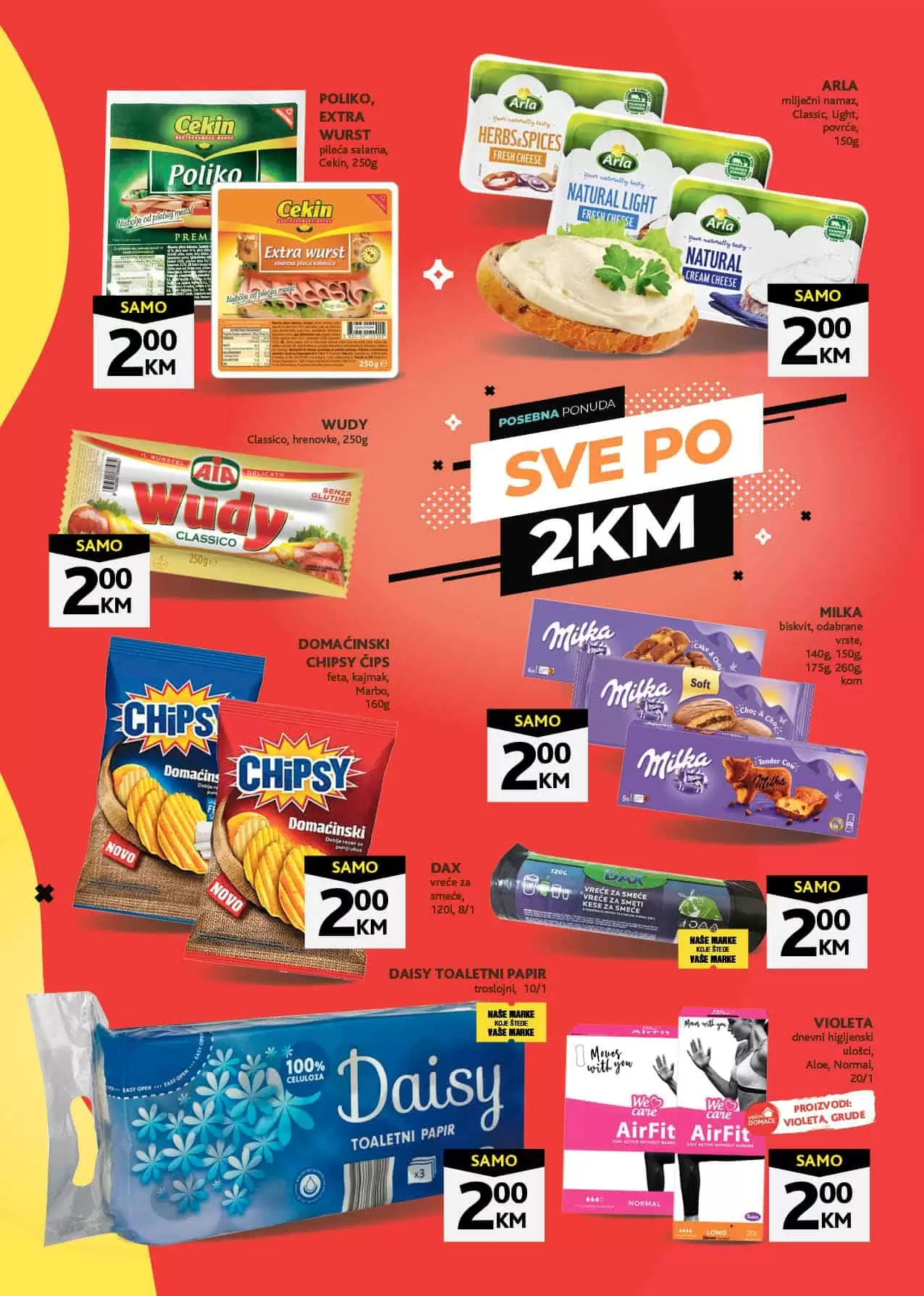 konzum katalog. konzum akcija. snizenje. akcija. popust. milka cokolada