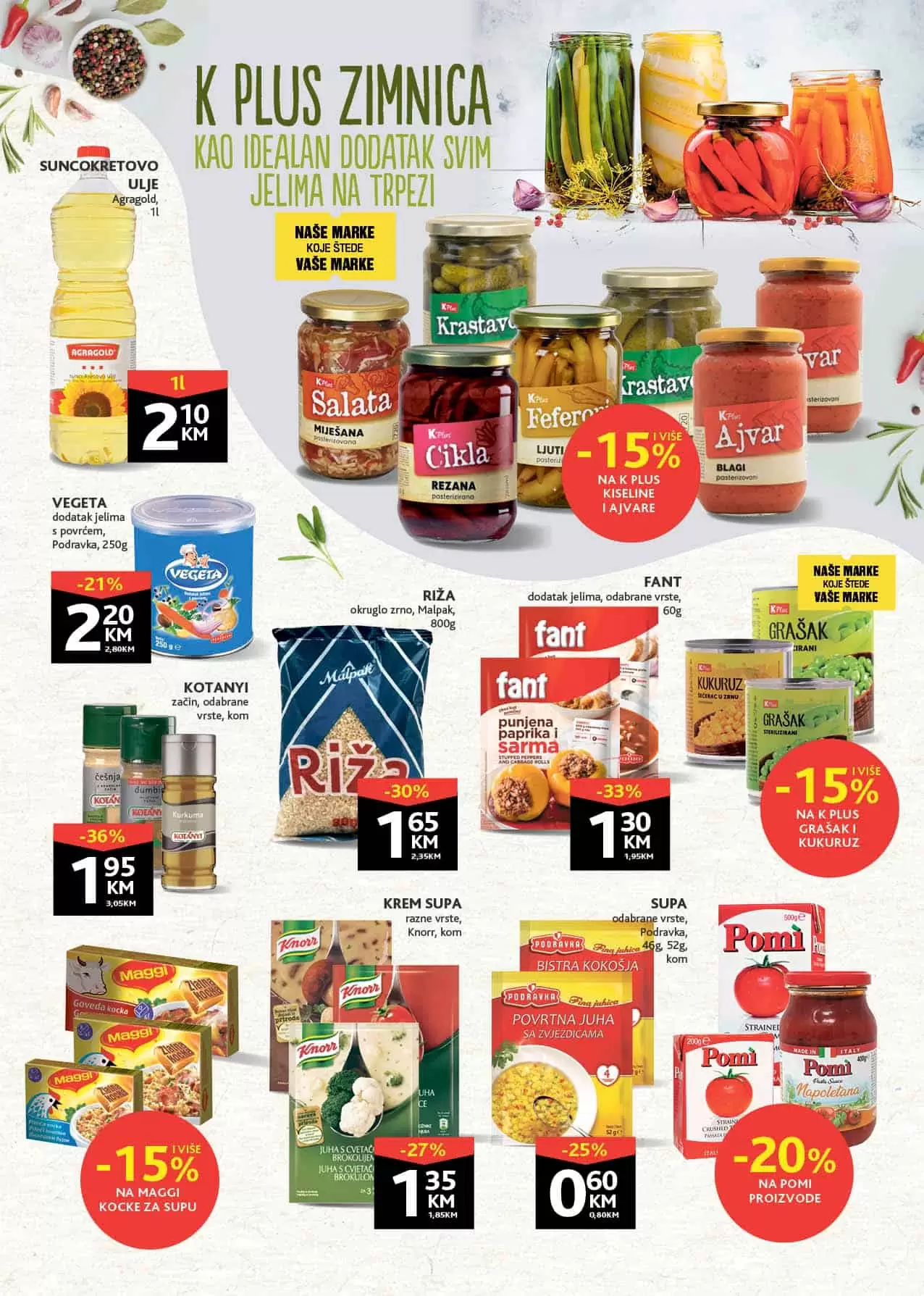 konzum katalog. konzum akcija. snizenje. akcija. popust.