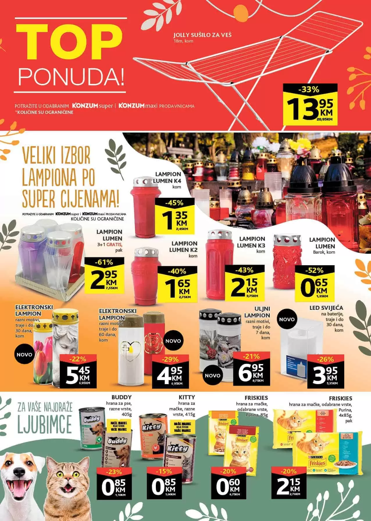 konzum katalog. konzum akcija. snizenje. akcija. popust.
