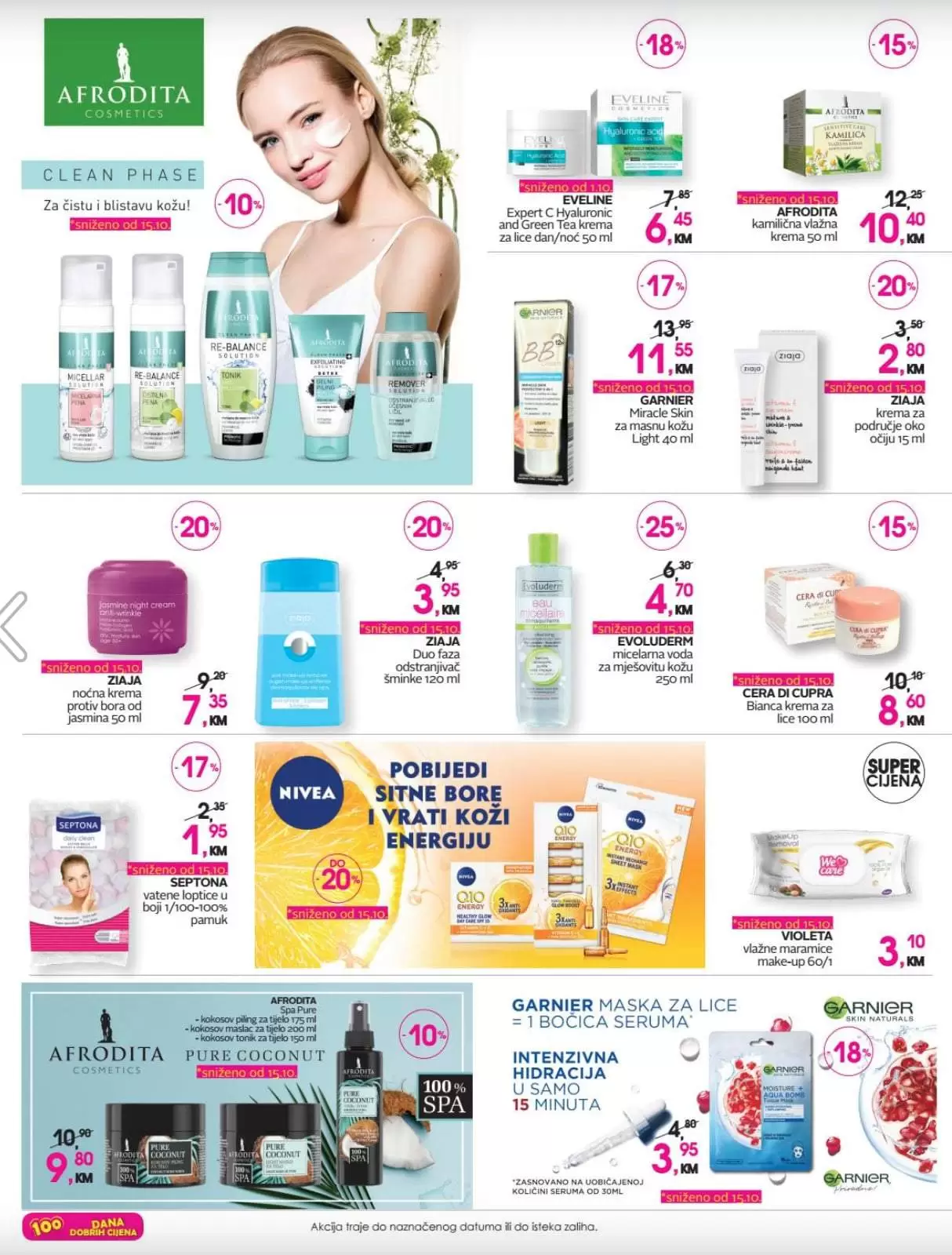 cm akcija cm katalog. cm titova. cm popust, cm cosmetic market nivea njega lica. koju kremu za lice da izaberem. 