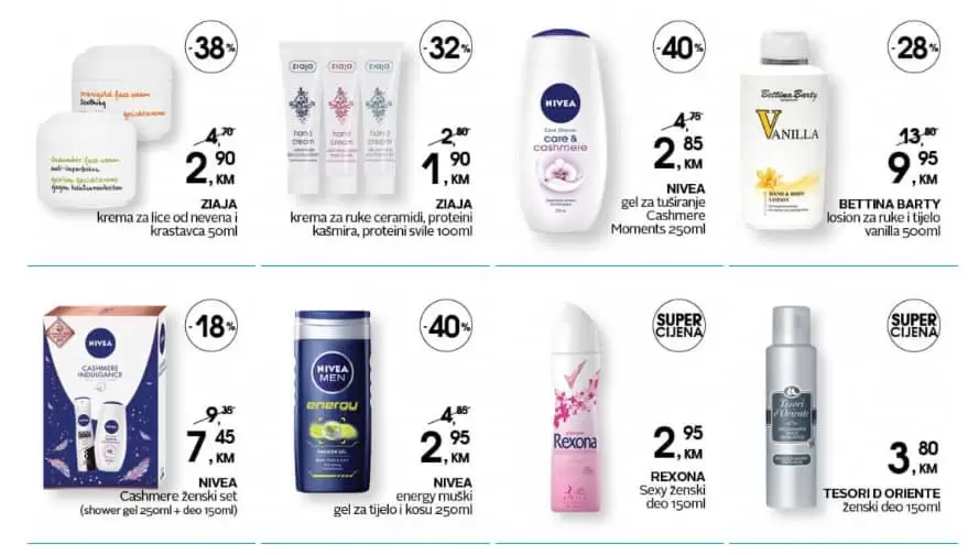 cm akcija. cm snizenje. cm popusti.  losion za tijelo. nivea losion. 