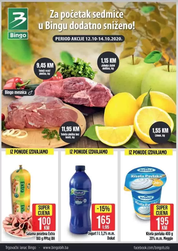 bingo akcijski katalog. snizenje. popust. akcija. snizeno.