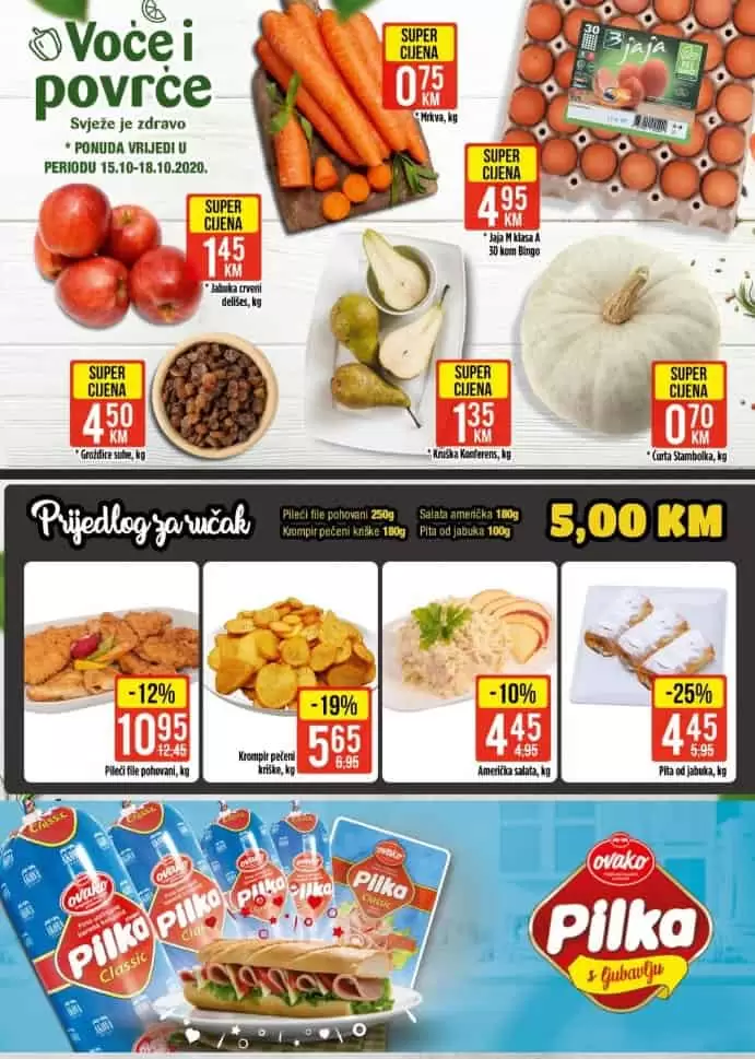 bingo senzacija. bingo snizenje. bingo akcija. bingo popust.  gotova jela. sta napraviti za rucak. ukusno jelo. 