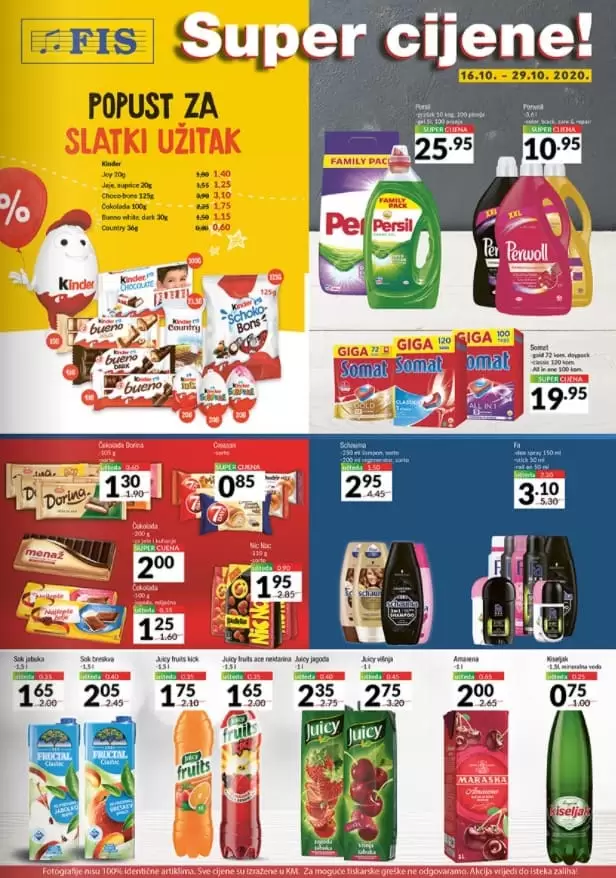 fis prehrana. fis hemija. fis akcija. fis snizenje. fis popust. fis katalog. 