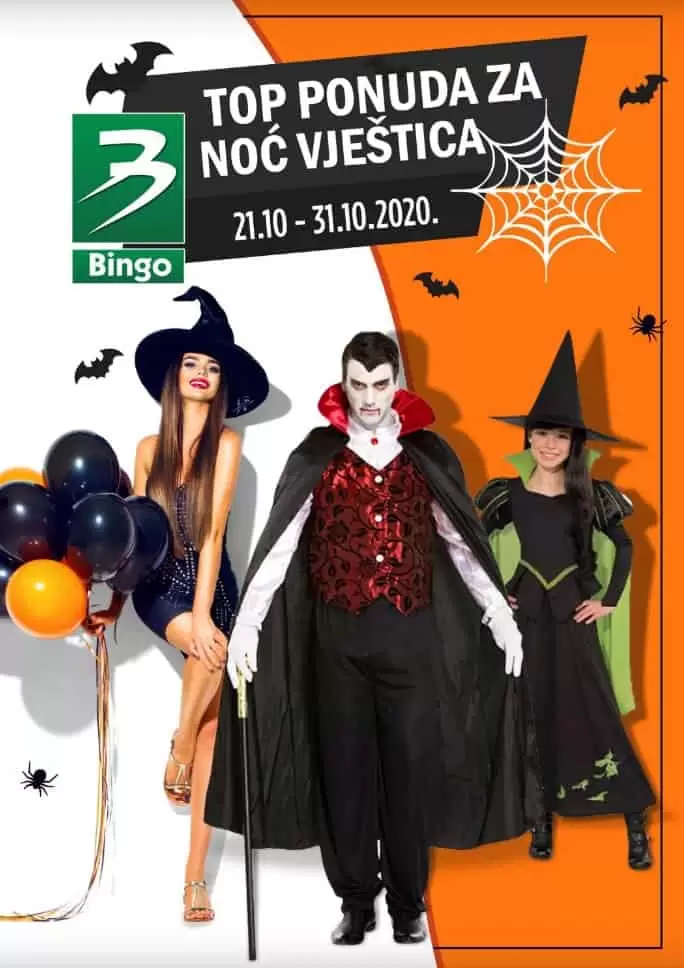 bingo noc vjestica. bingo snizenje. bingo akcija. bingo popust. 