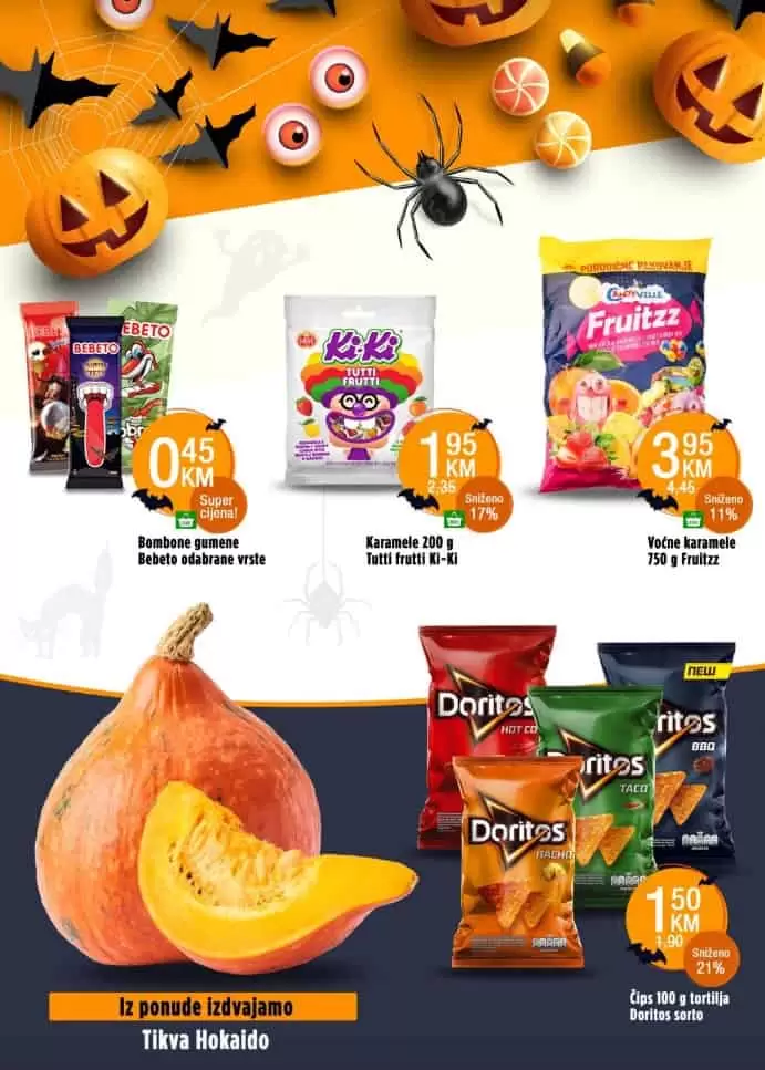 bingo noc vjestica. bingo snizenje. bingo akcija. bingo popust.  hellowin.  gdje kupiti kostim za noc vjestica. 