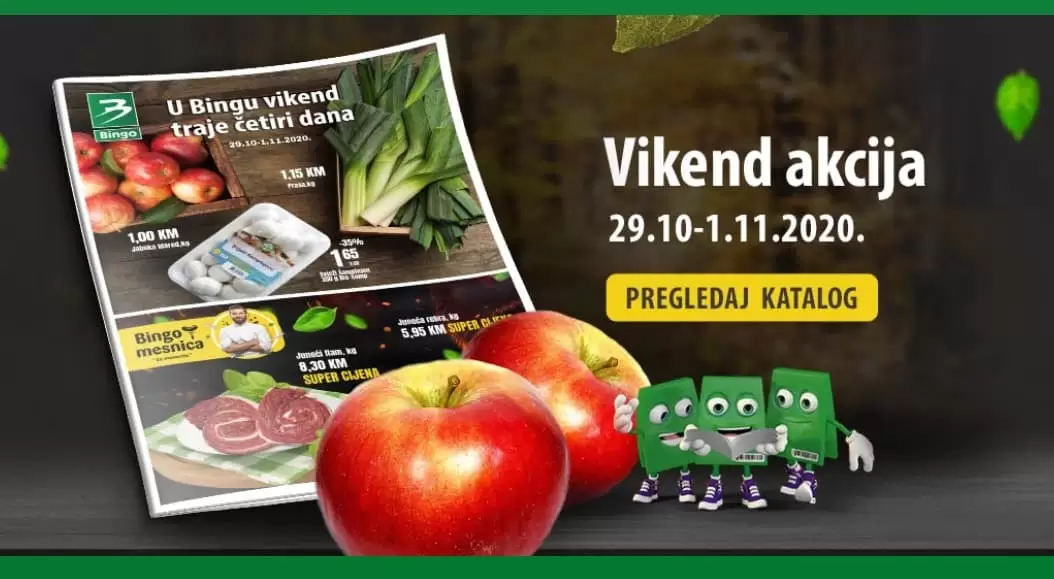 bingo akcijski katalog. snizenje. popust ariel deterdzent. akcija. snizeno. lenor.