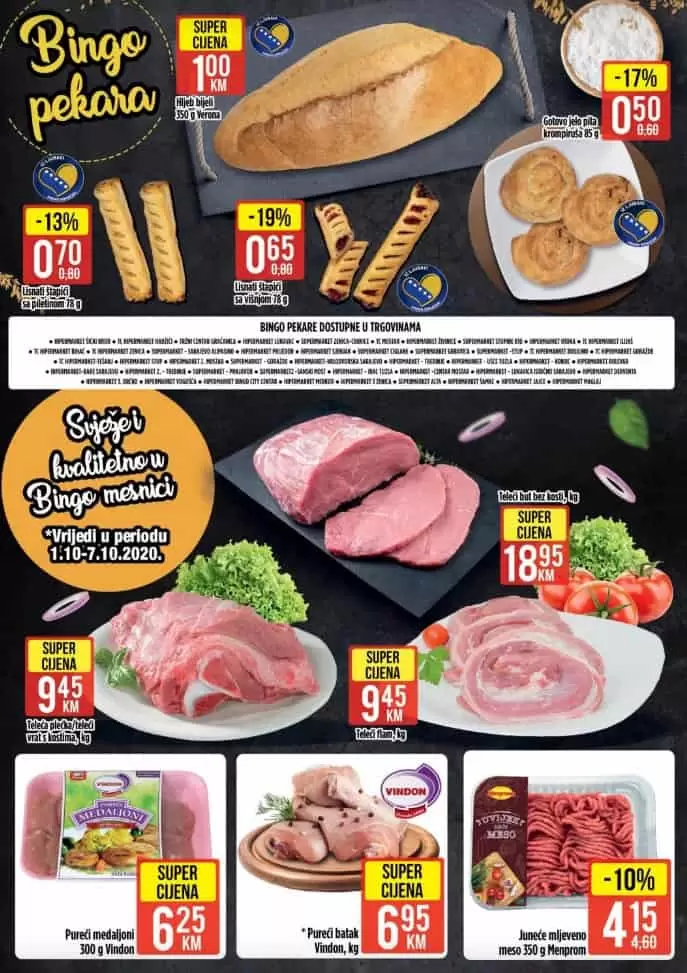 bingo akcijski katalog. snizenje. popust. akcija. snizeno.  Kralj dobih cijena. 