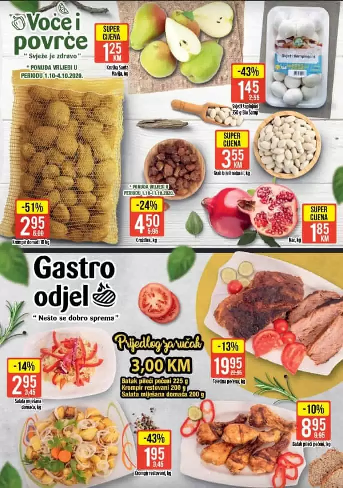bingo akcijski katalog. snizenje. popust. akcija. snizeno.  sta napraviti za rucak? Jednostavno i zdravo. 