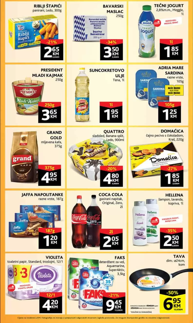 Konzum akcijski katalog. konzum snizenje. konzum akcija. snizeno. popust. katalog.  