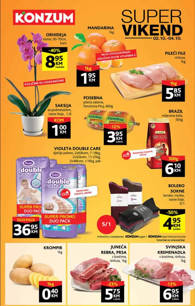 konzum katalog. konzum akcija. snizenje. akcija. popust. 