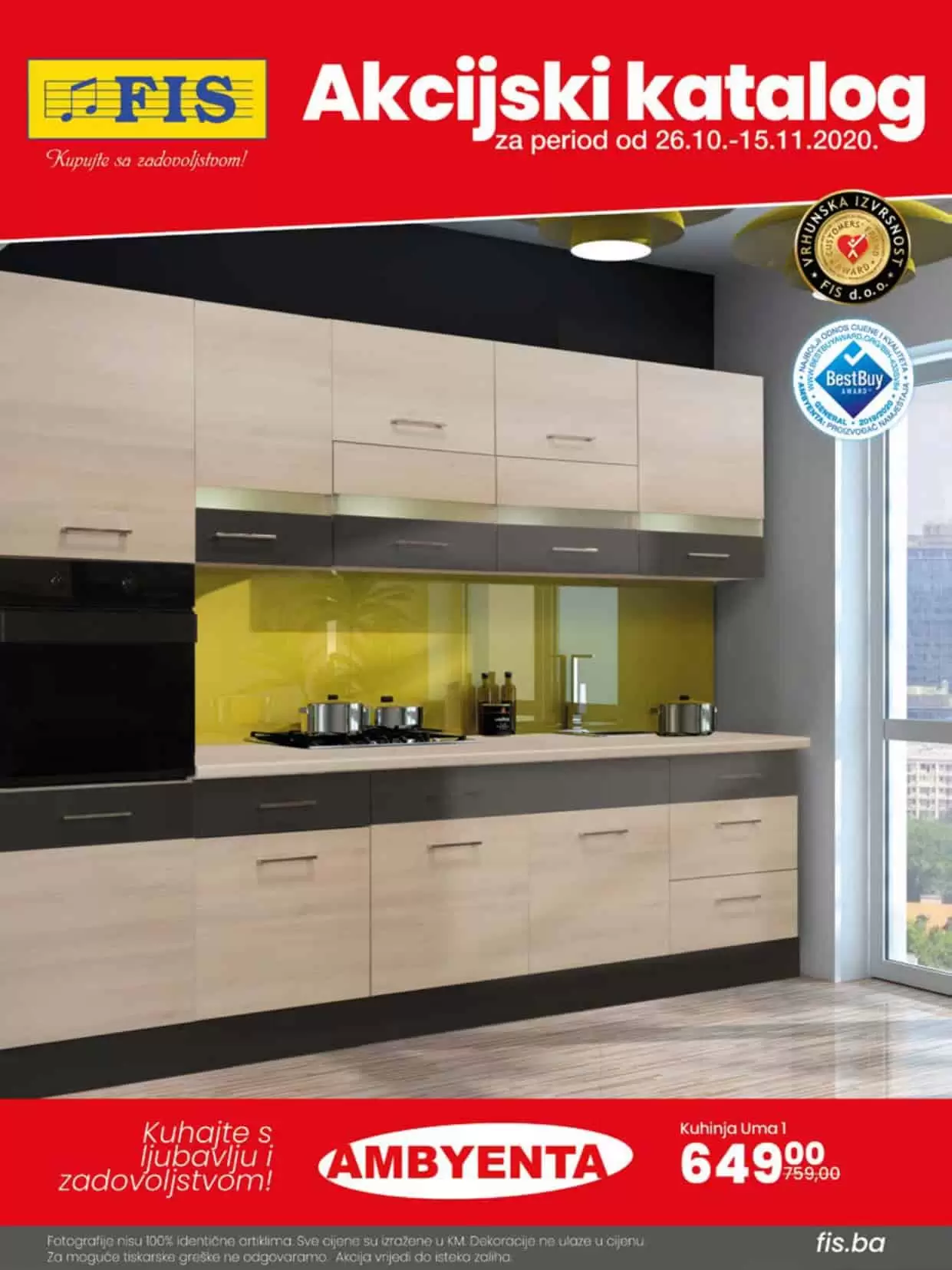 fis akcijaki katalog. snizenje. popust. korona virus.