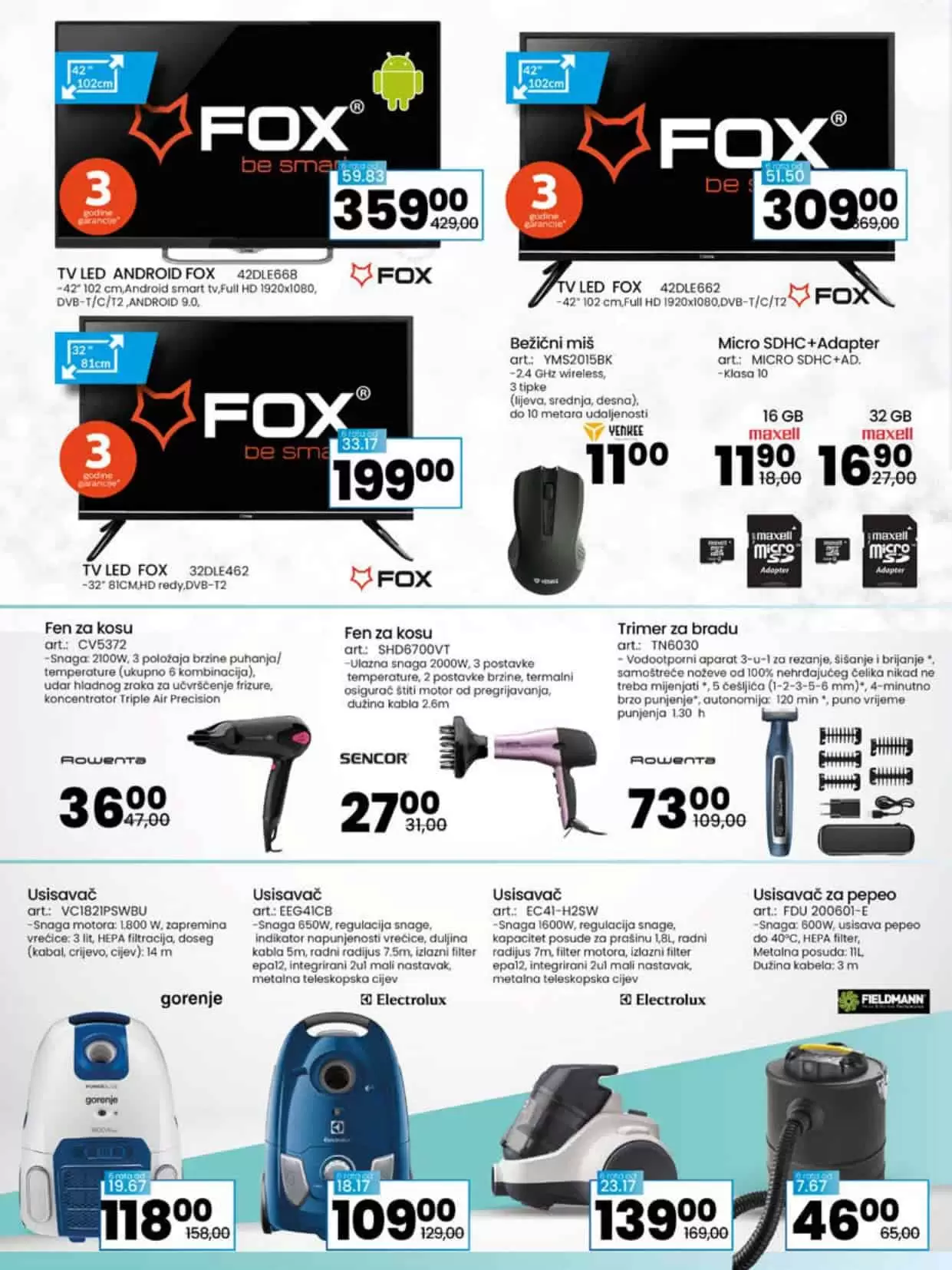 tehnika fis, fen fis. usisivac. koji usisivac je najbolji.