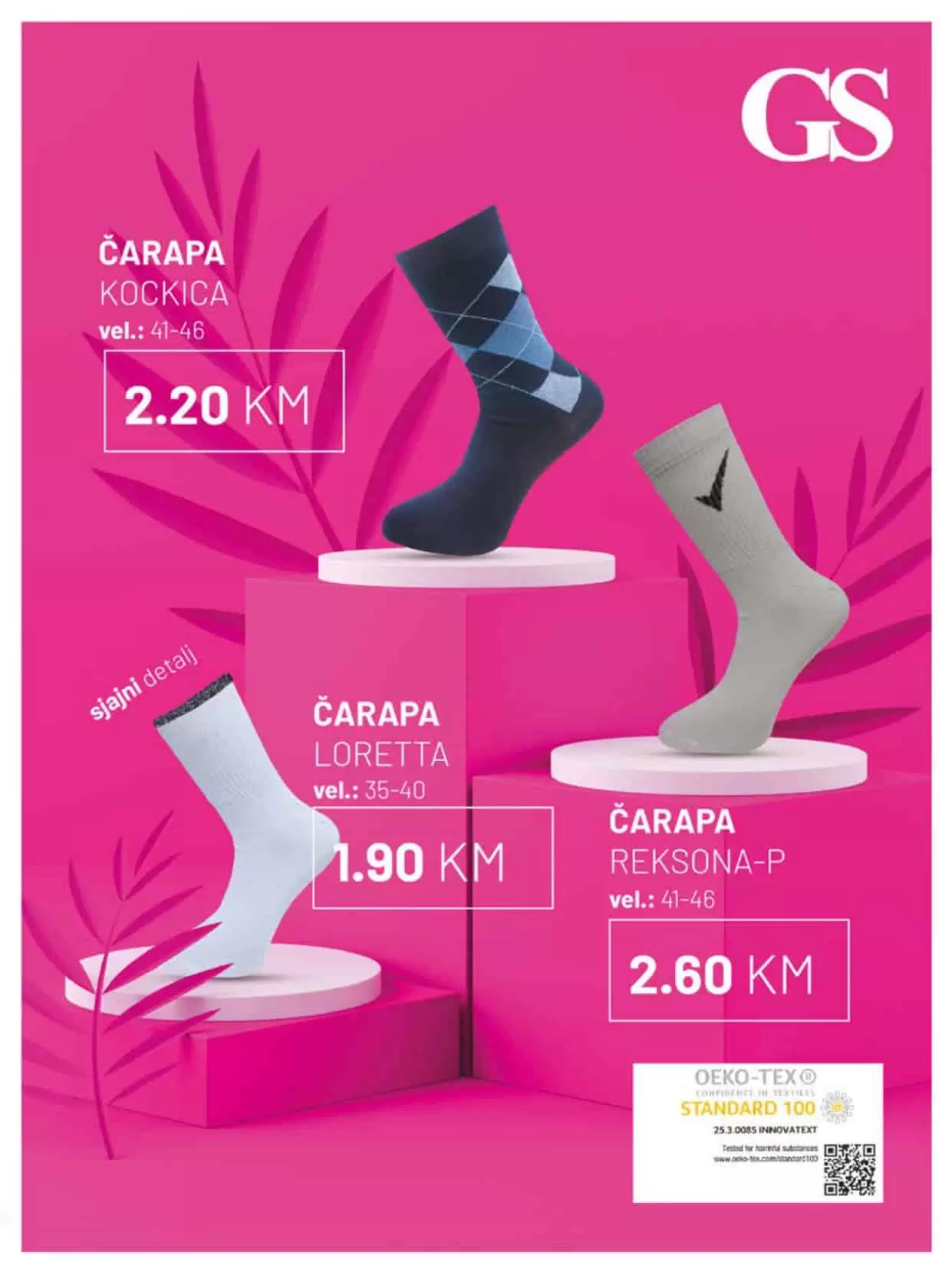 fis akcija fis popust. snizenje u fisu. termo carape